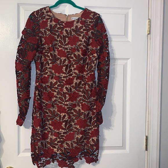 Dress the Population Jessica Lace Mini Dress - Picture 5 of 8